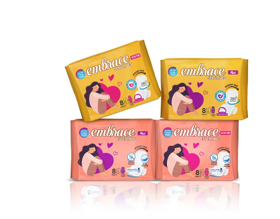 Embrace best pads for periods